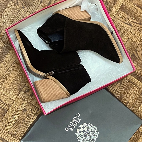 Vince Camuto Ankle Suede Boots - Picture 1 of 3